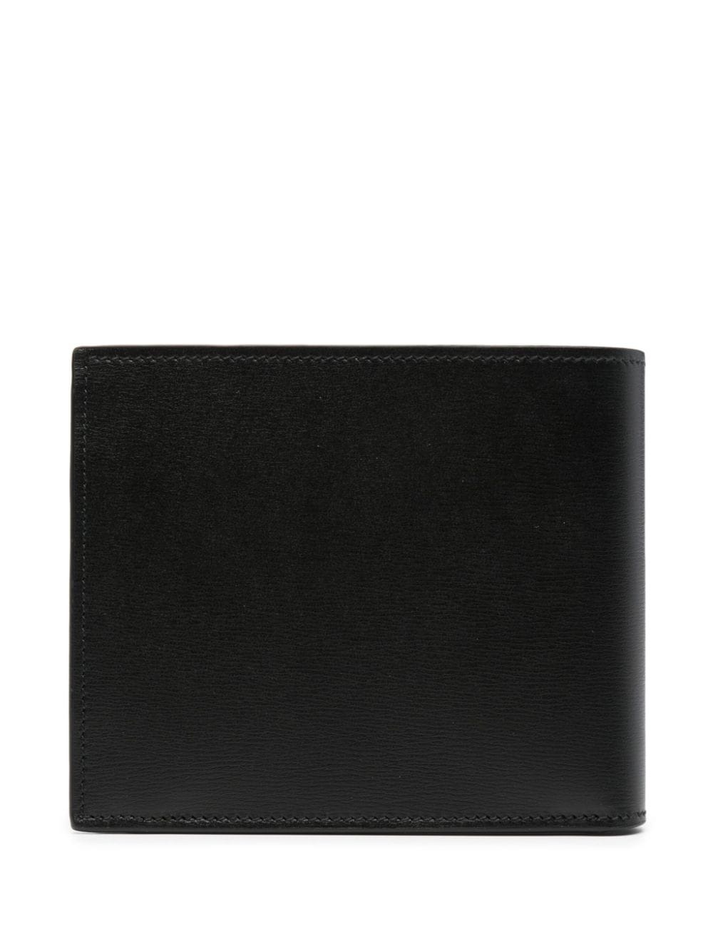 logo-stamp leather wallet - 2