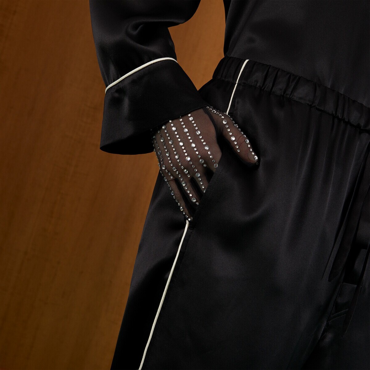 Silk satin pants - 4