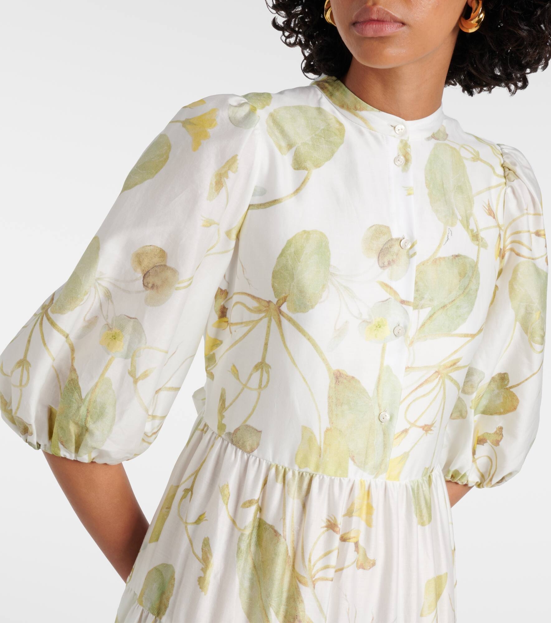 Cotton maxi dress - 4