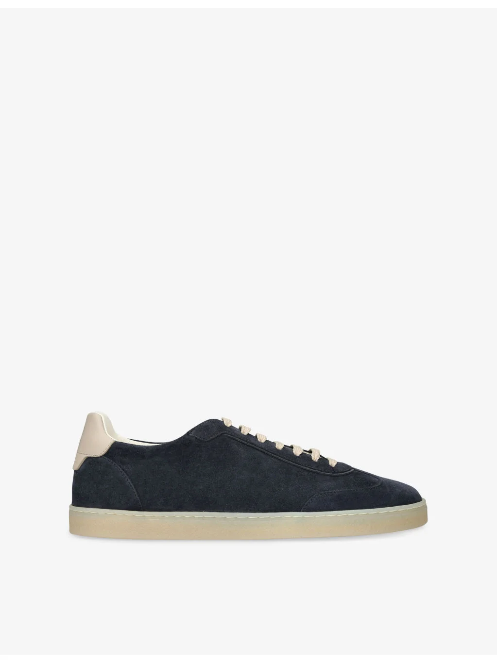 Panelled Suede Trainers - 1