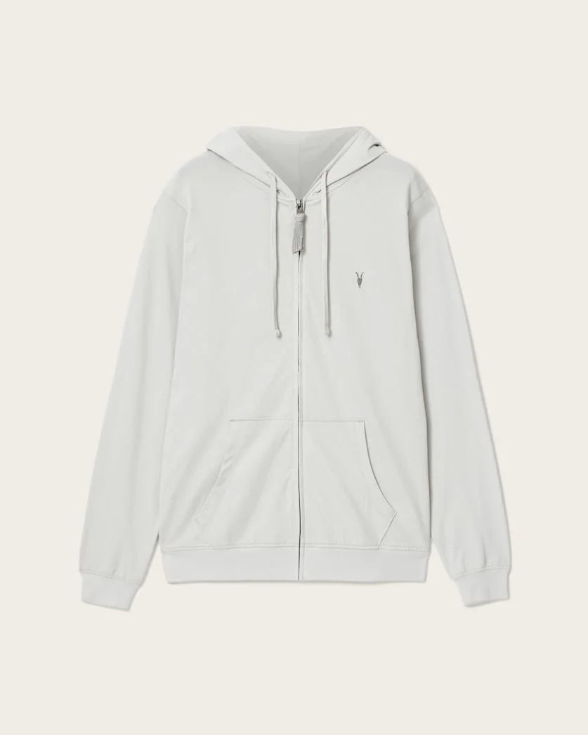 BRACE ZIP UP RAMSKULL HOODIE - 1