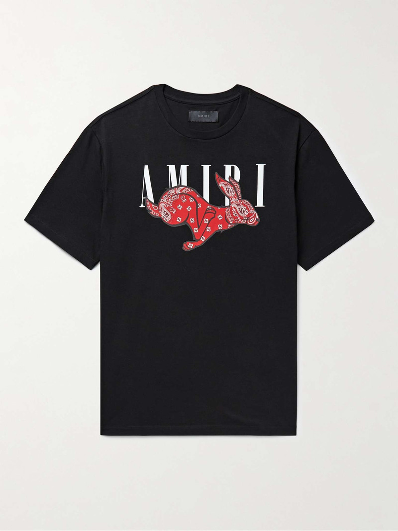 Logo-Print Cotton-Jersey T-Shirt - 1