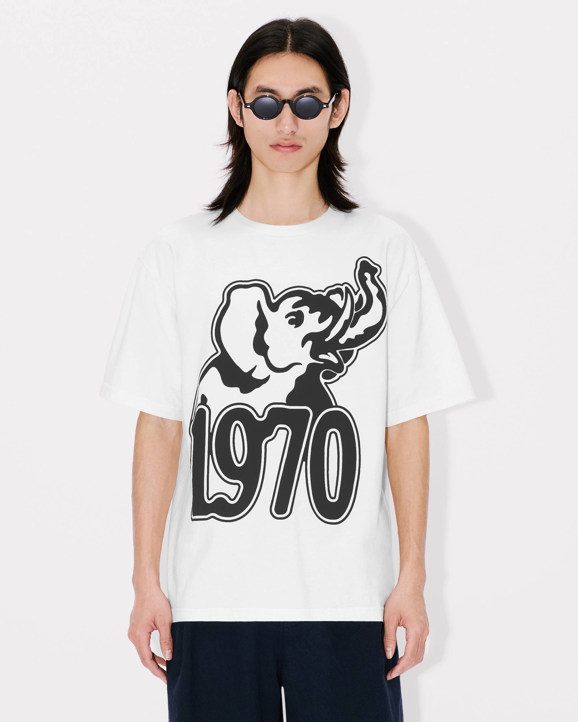 'KENZO Jungle Elephant' oversized T-shirt in cotton - 3