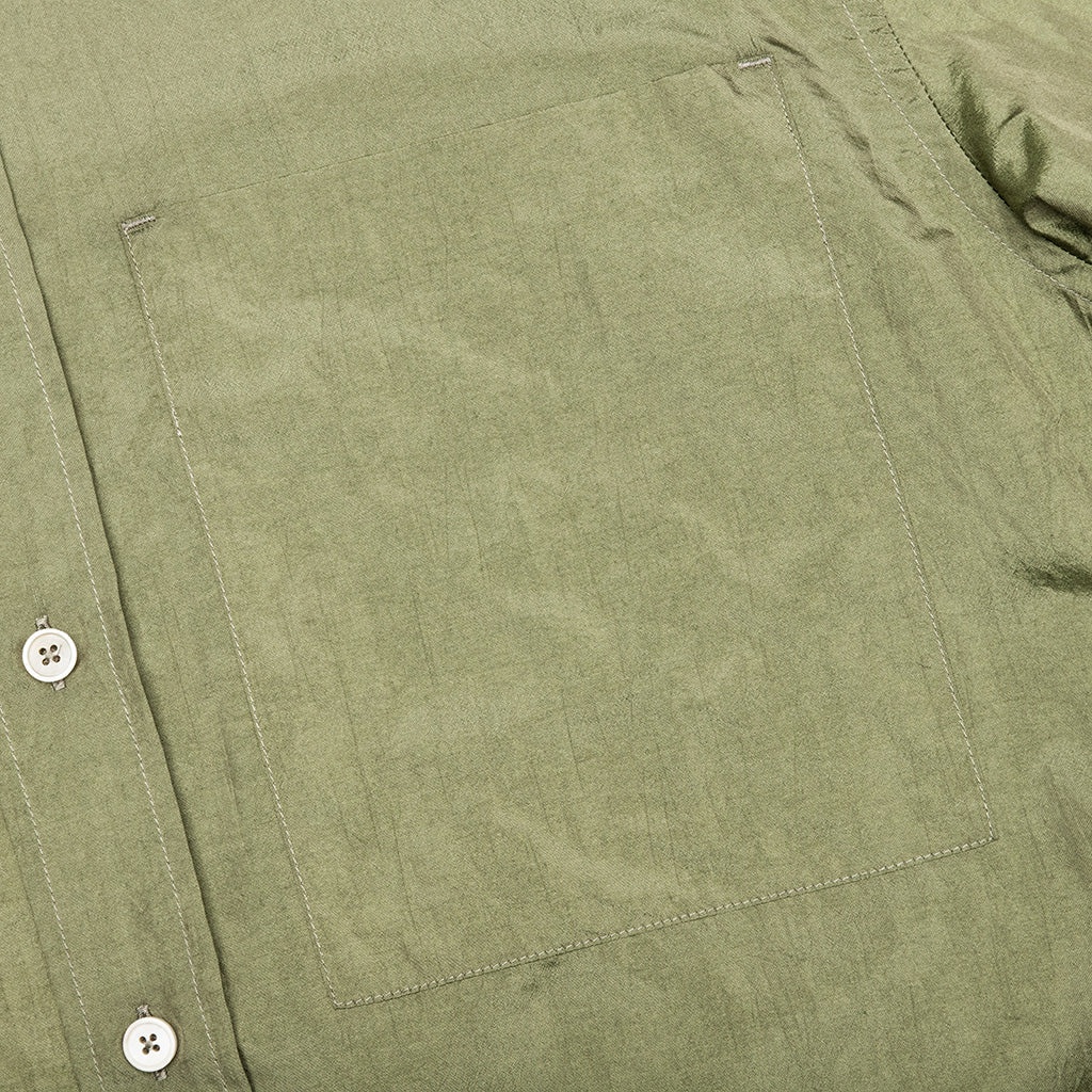 SILK AND NYLON SHIRT - GRASSHOPPER - 3