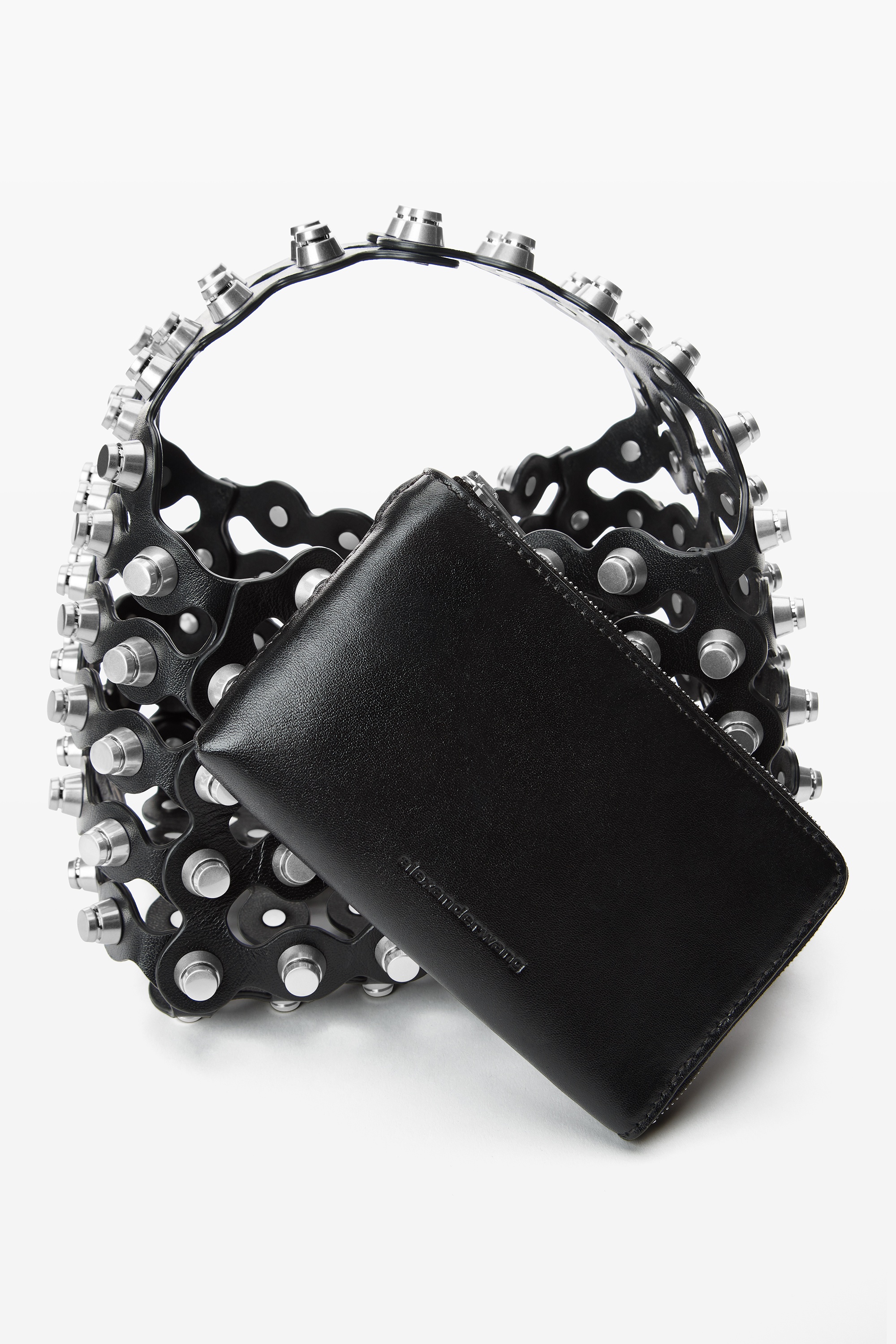 Rex Small Nappa Bag in Leather - 5