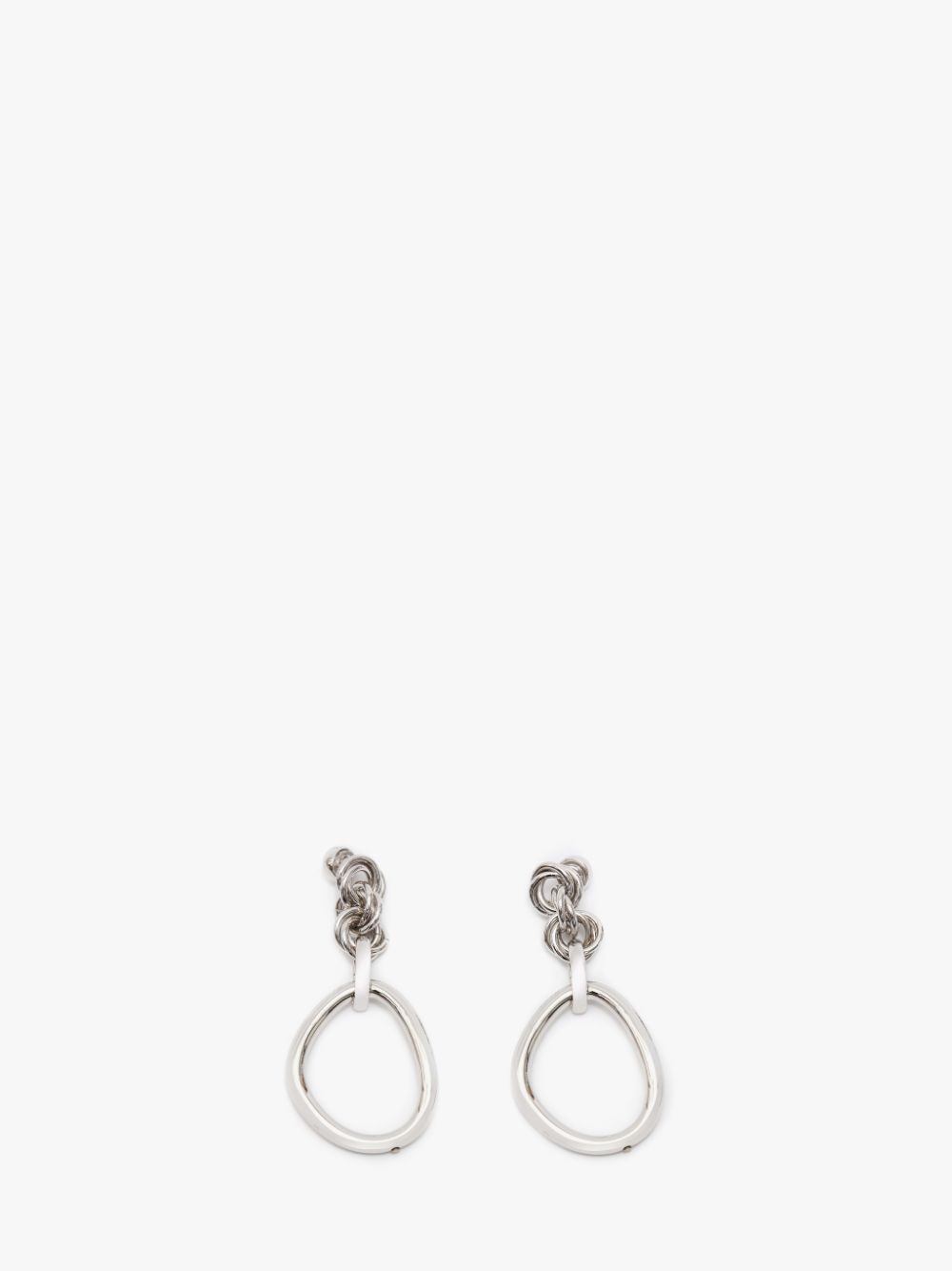 OVERSIZED LINK CHAIN EARRINGS - 1