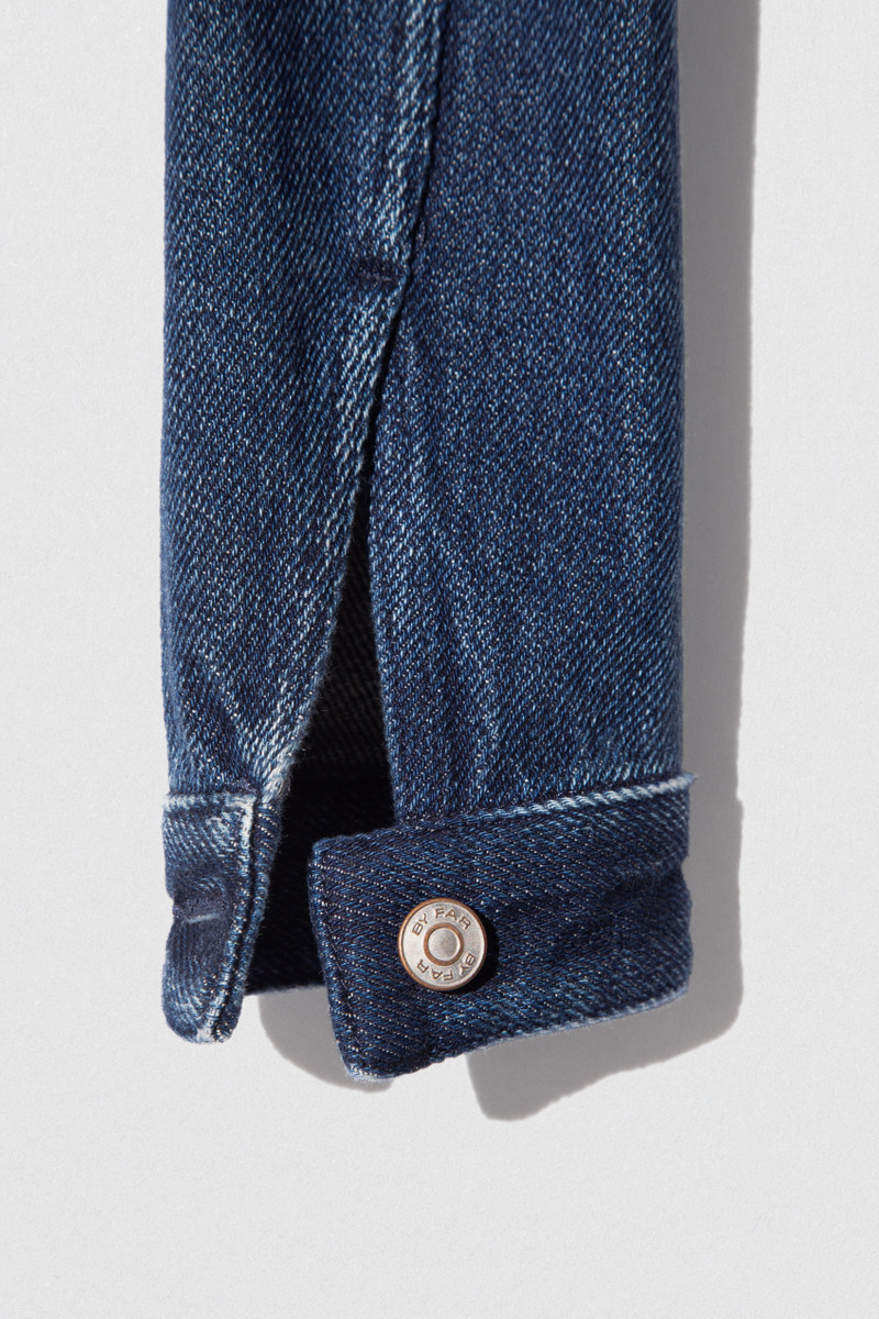 D DENIM JACKET INDIGO DENIM 6