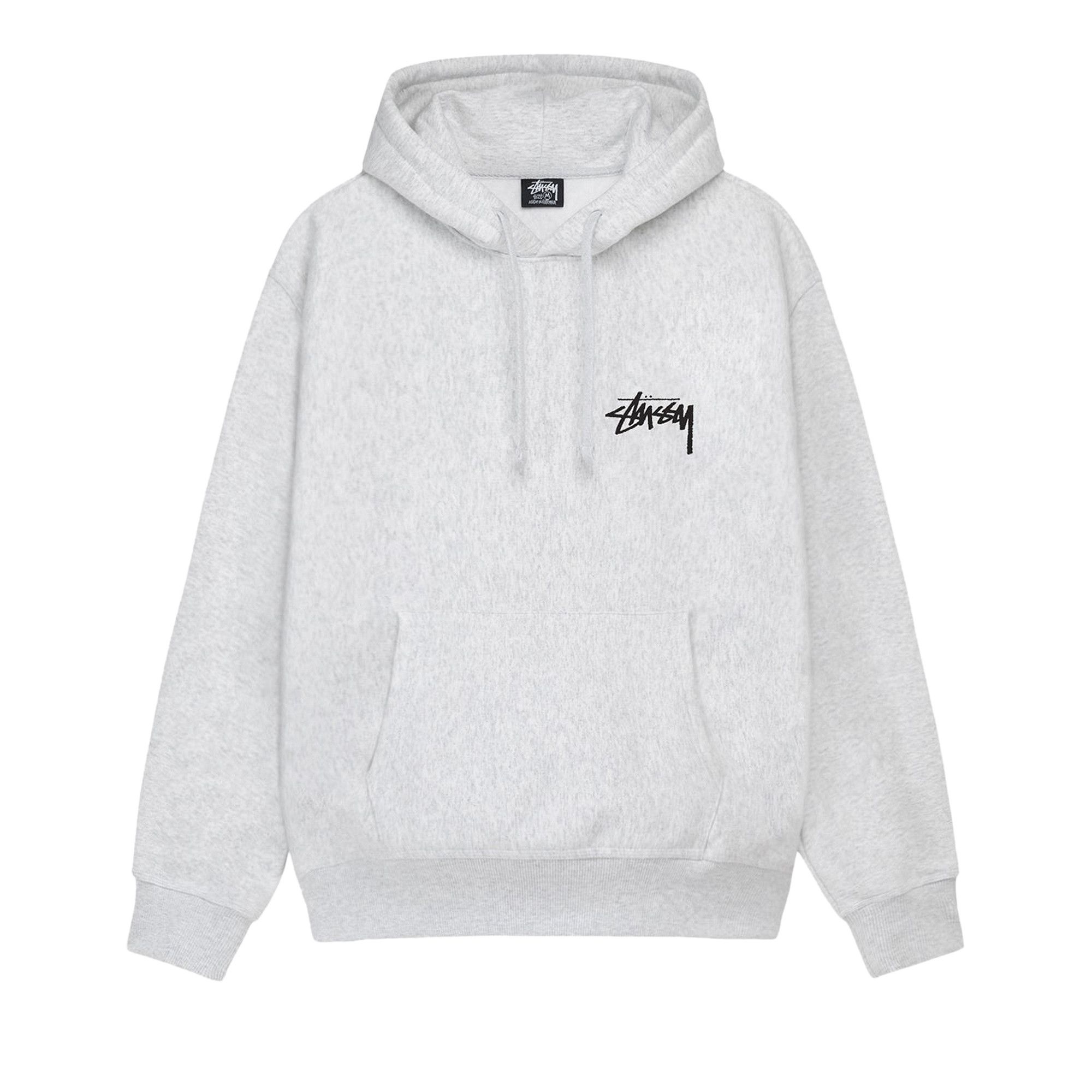 Stüssy Stussy Cherries Hoodie 'Ash Heather' | REVERSIBLE
