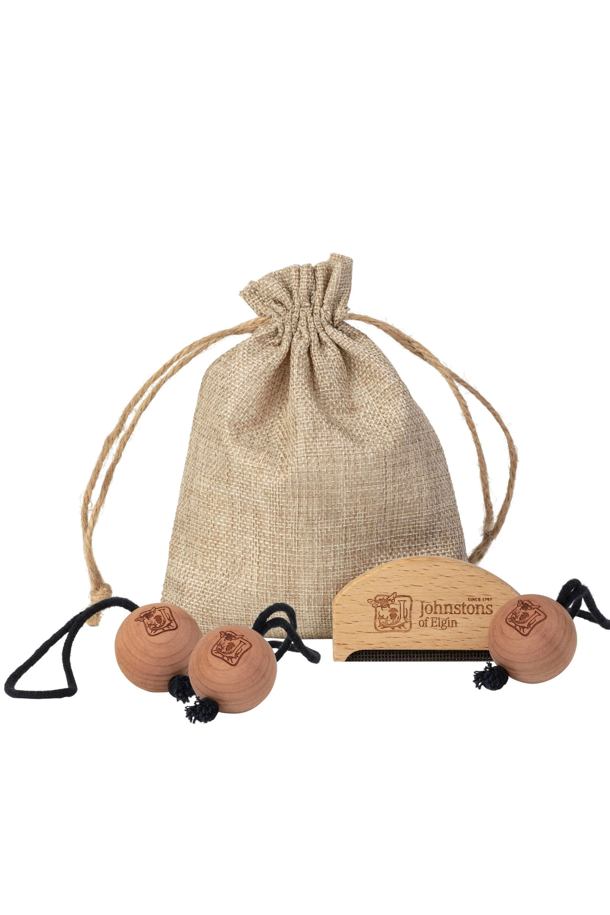 De Pilling Comb & 3 X Cedar Wood Balls - 1