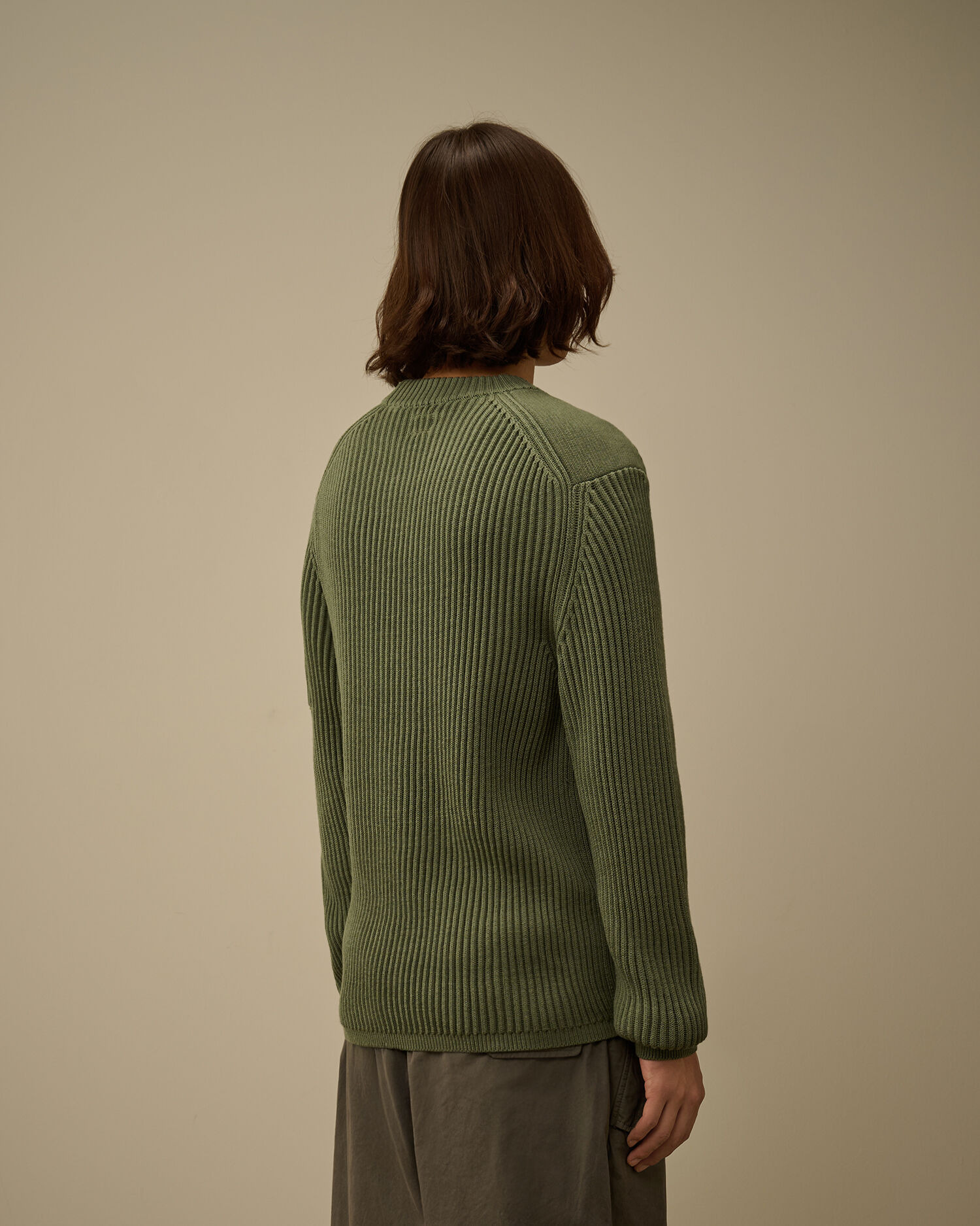 Re-Wool Crewneck Lens Sweater - 4