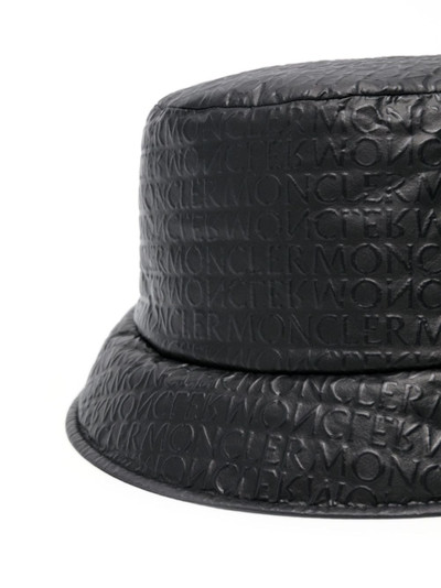 Moncler logo-print padded bucket hat outlook