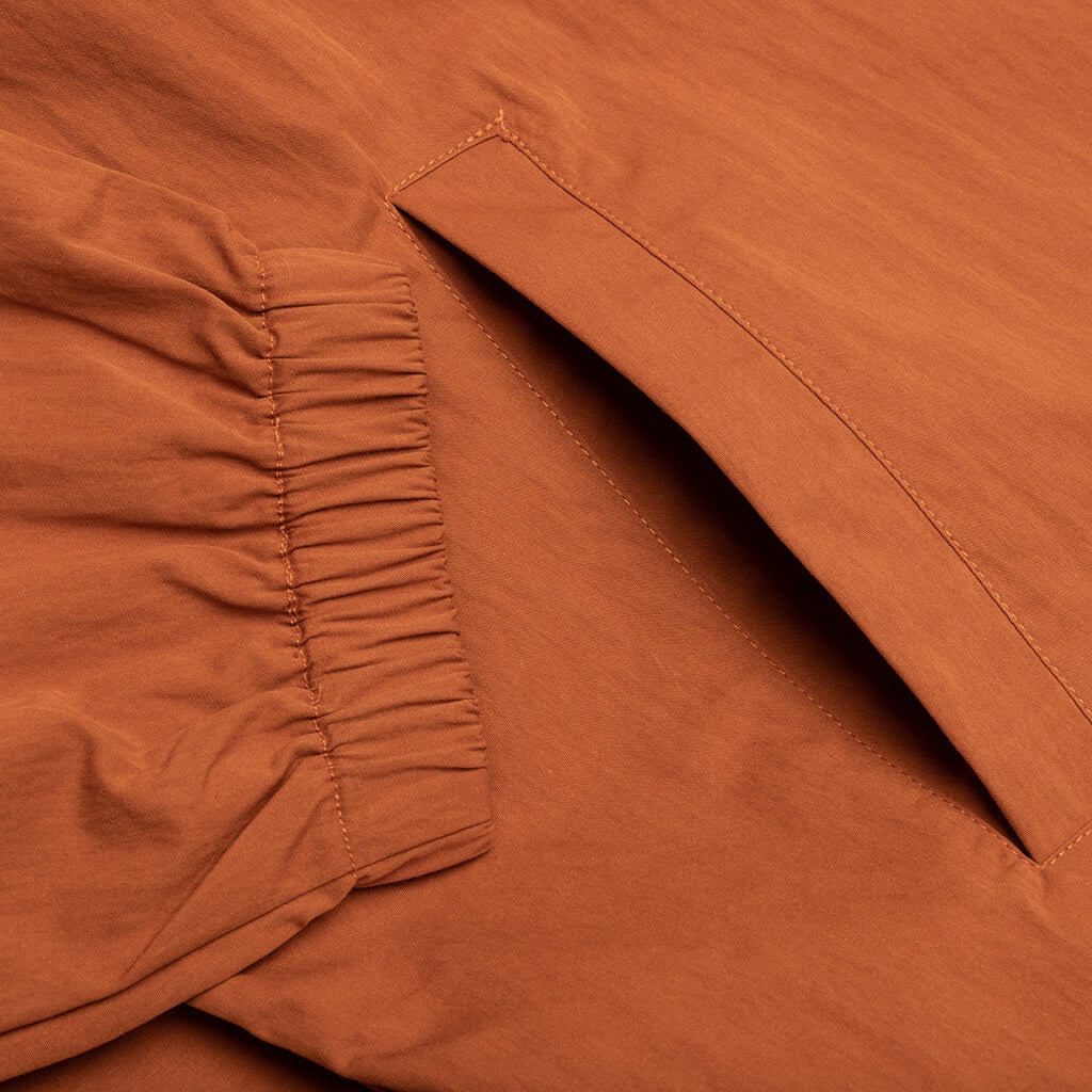 KING LOGO TWILL COACHES JACKET - RUST - 5
