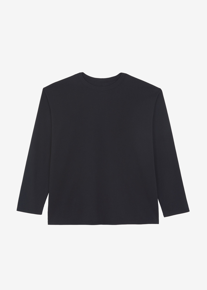 Bennett Long Sleeves Tee - Black 1