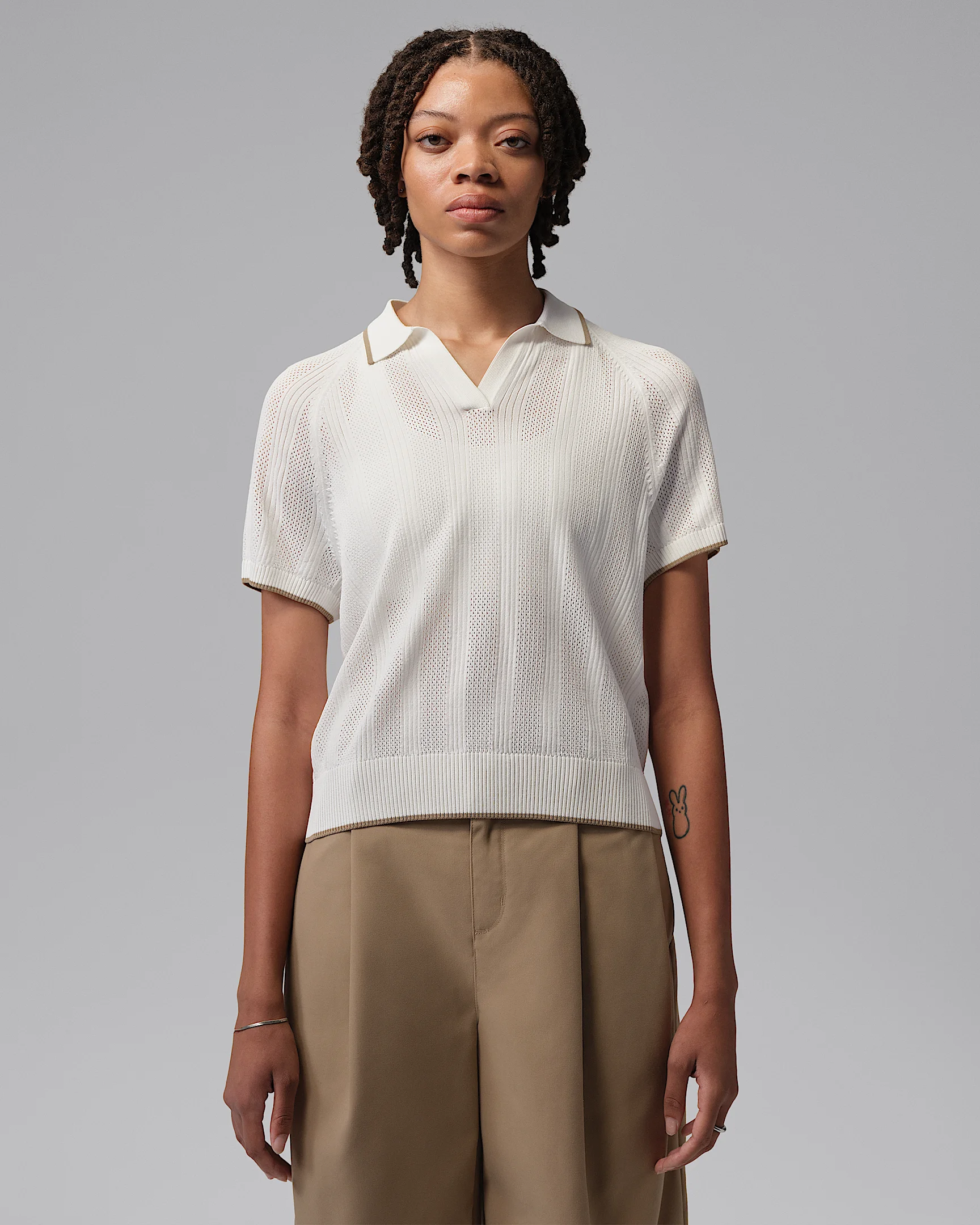 Jordan Sport Women's Golf Knit Polo - 1