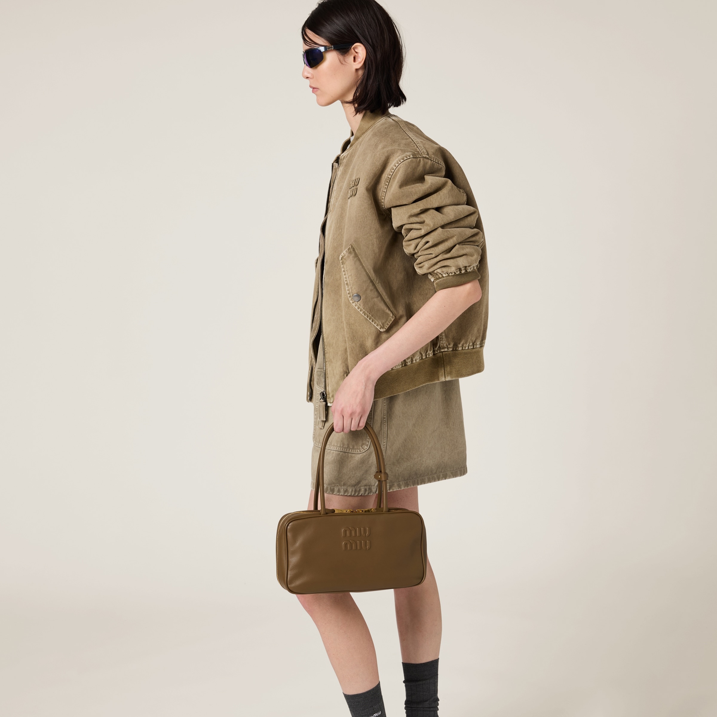 Beau leather top-handle bag - 2