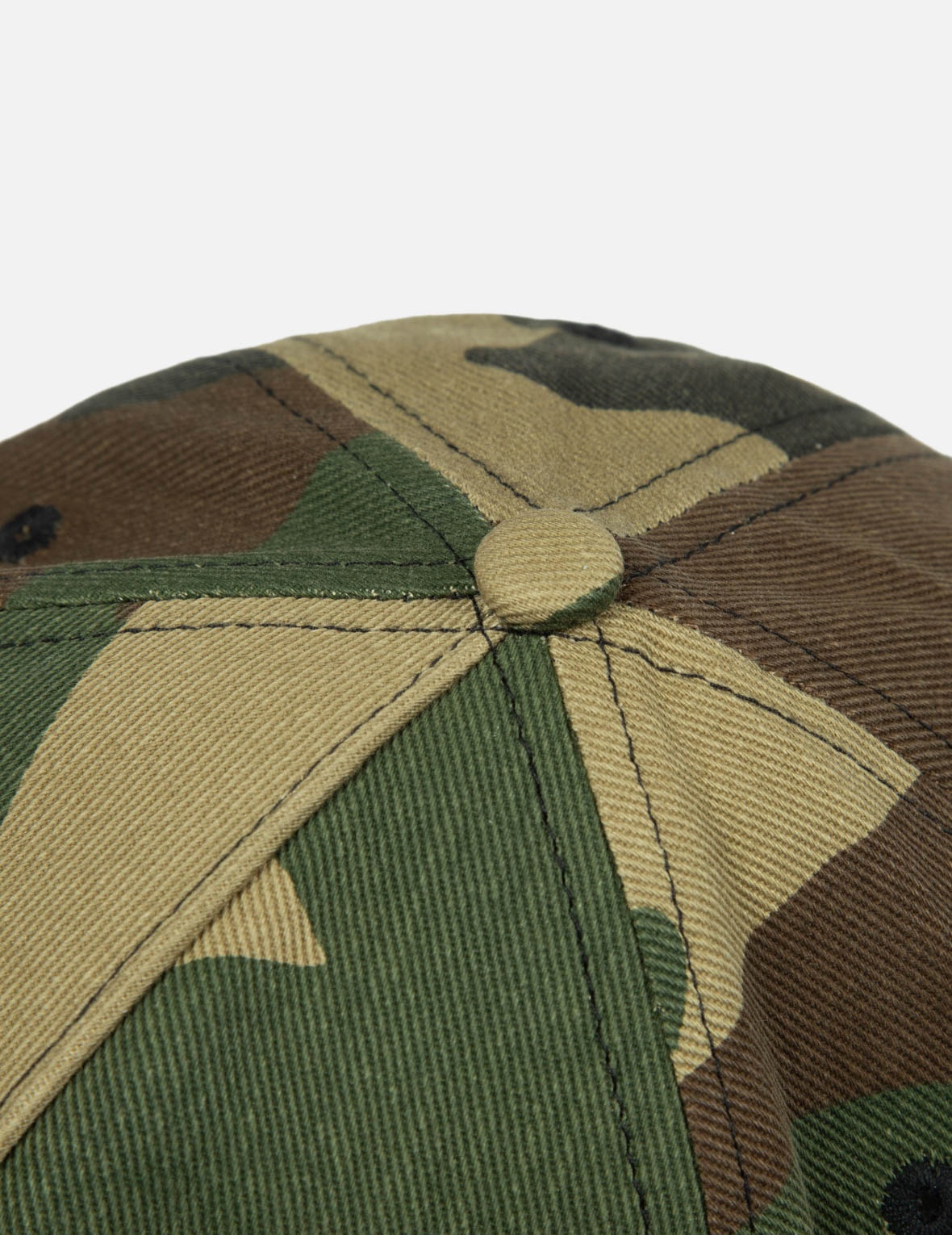 LOGO EMBROIDERY CAMO HAT - 9