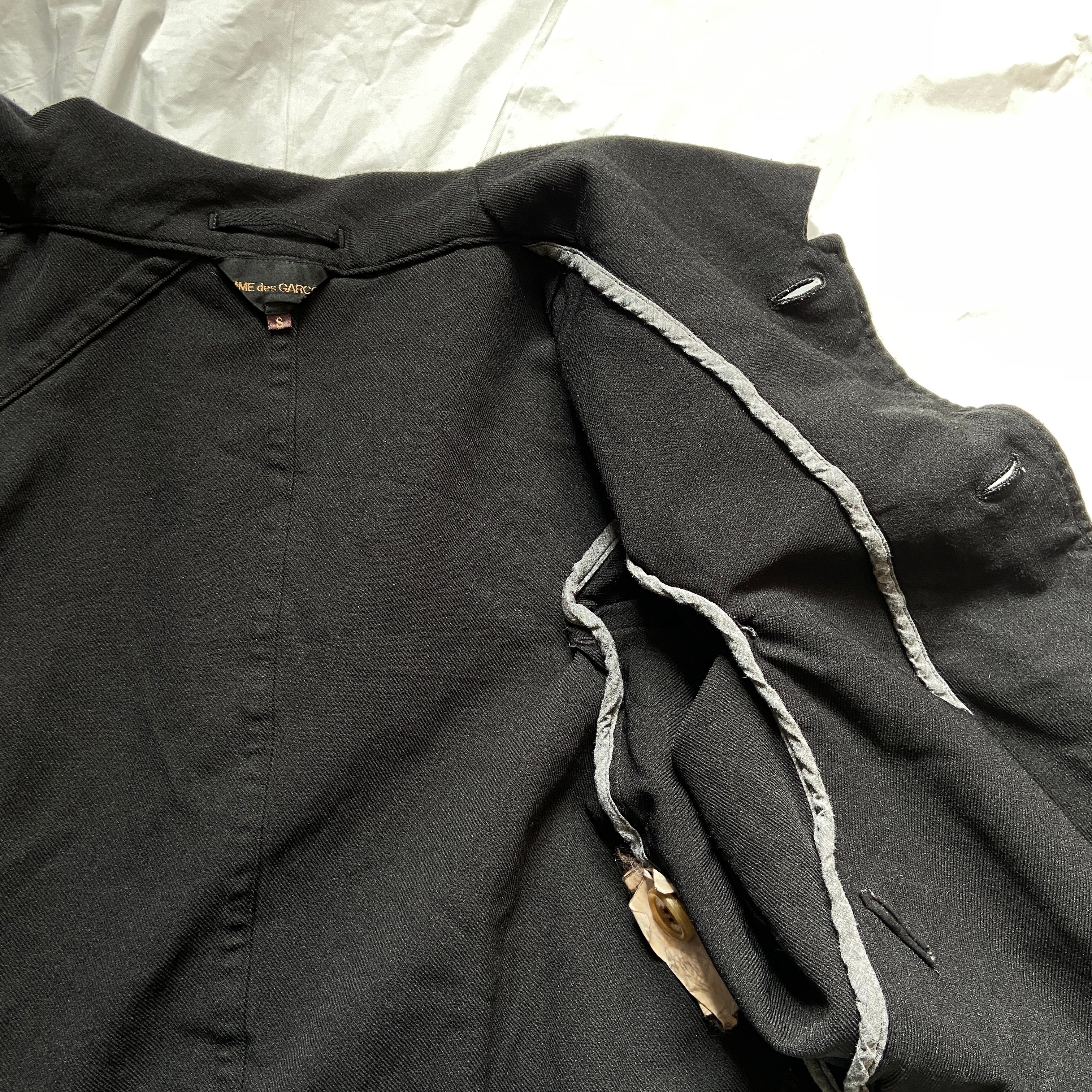 COMME DES GARÇONS ss05 baseball cropped jacket S - 8