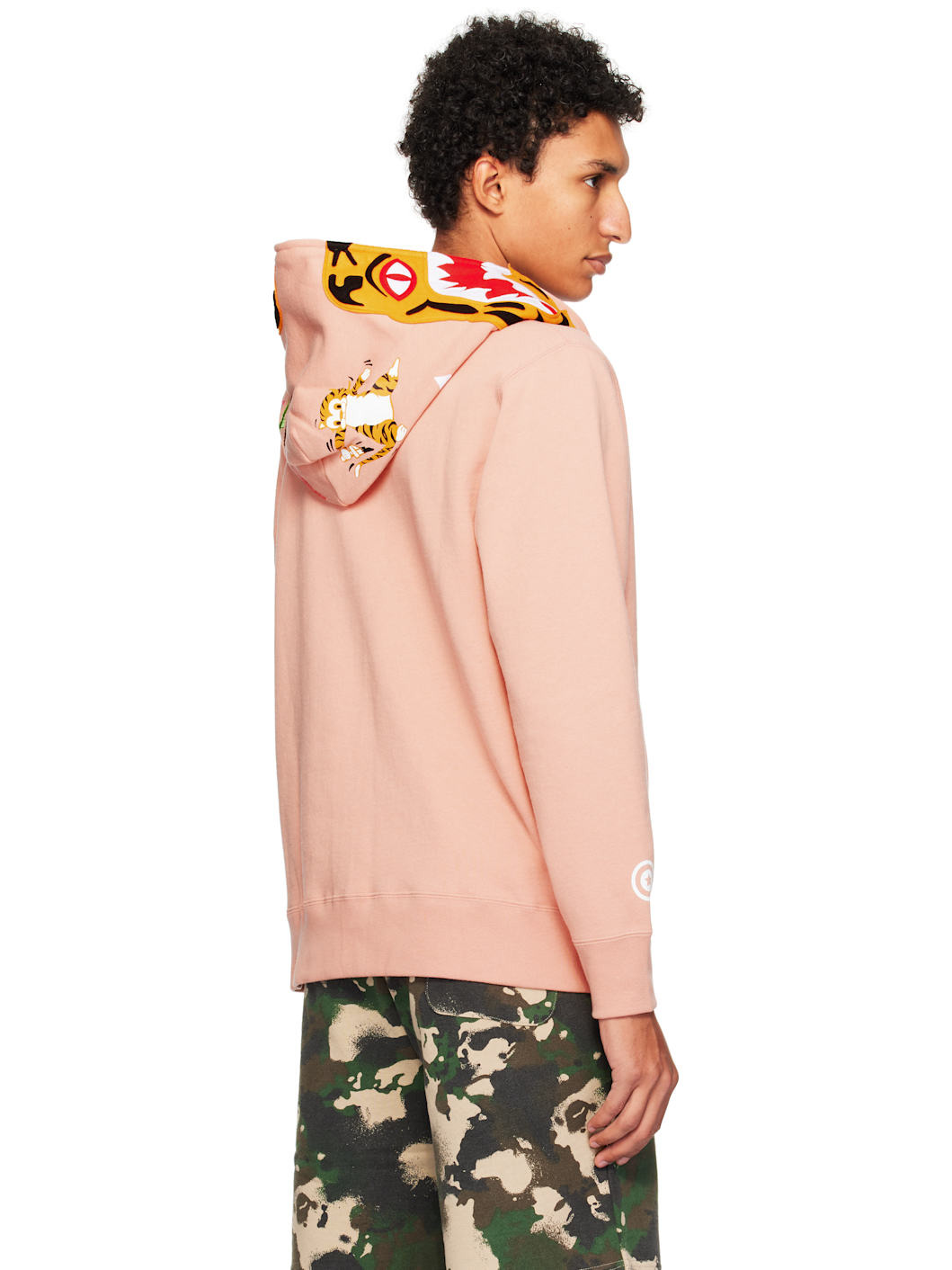 Pink Tiger Full Zip Hoodie - 3