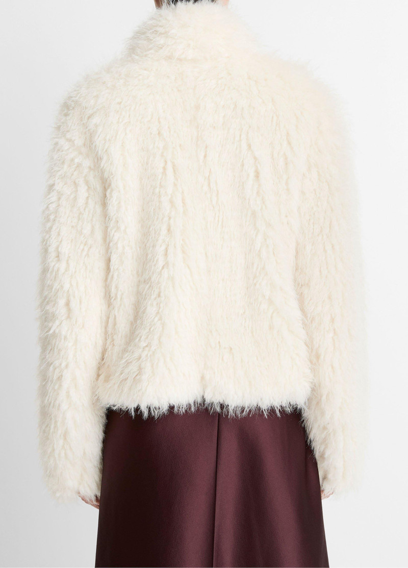 Vince Shaggy Faux-Fur Jacket outlook