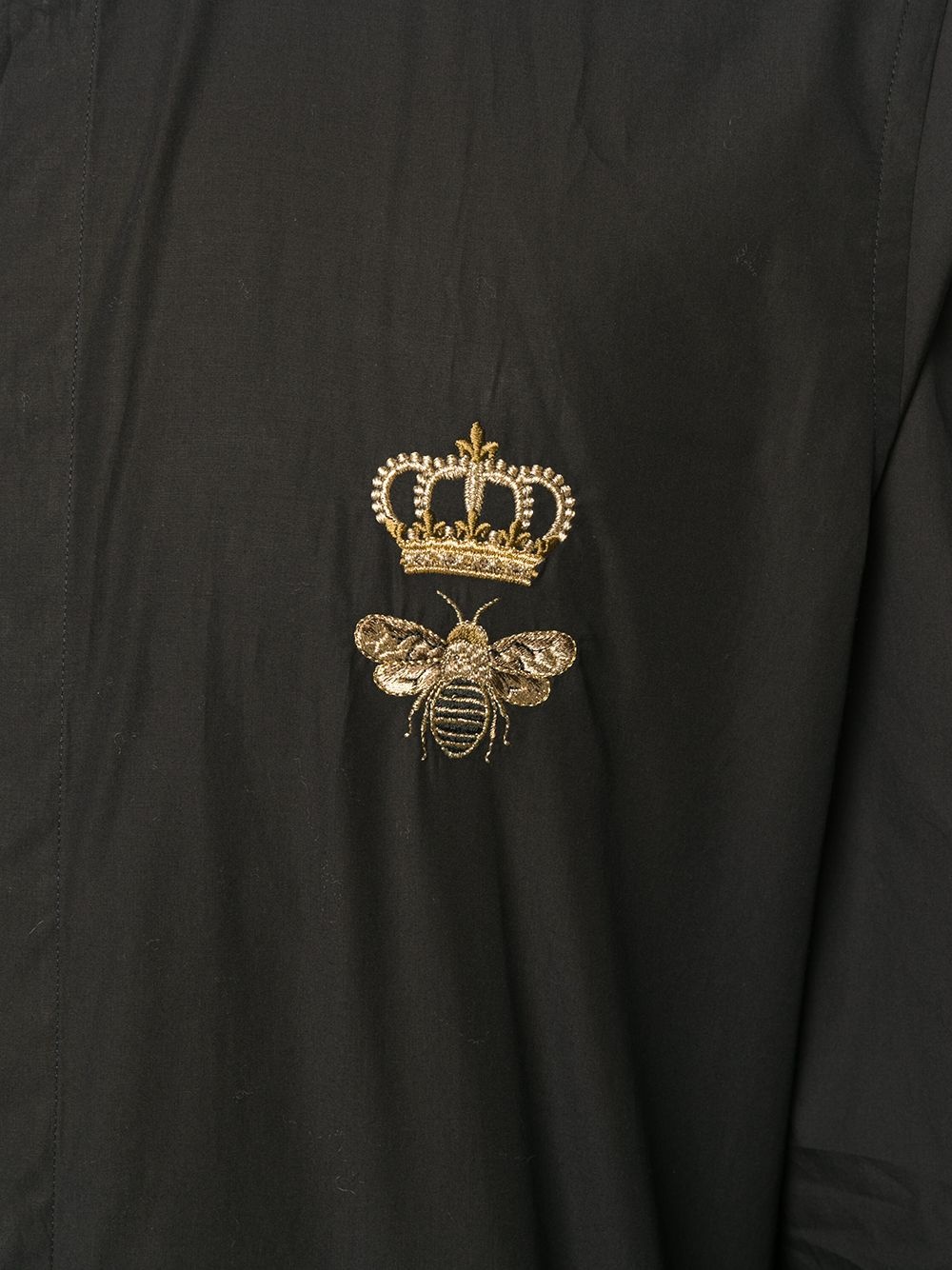 crown & bee shirt - 5