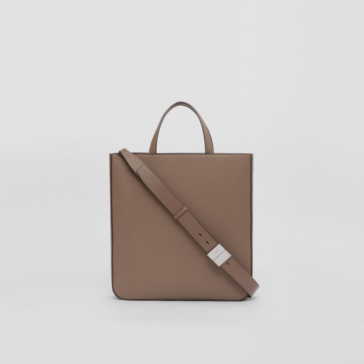 Grainy Leather Tote - 10