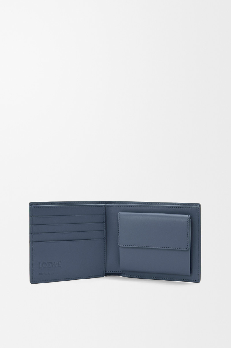 Loewe Puzzle bifold coin wallet in classic calfskin outlook