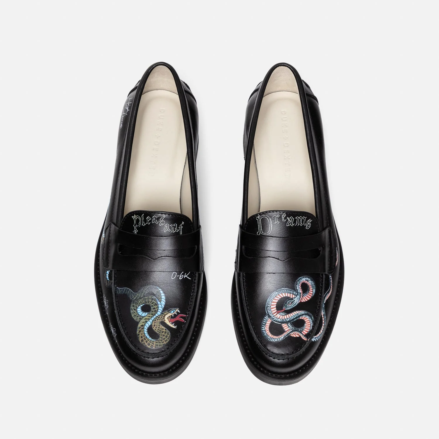 Wilde Pleasant Dreams Snake Penny Loafer - Women's - 1