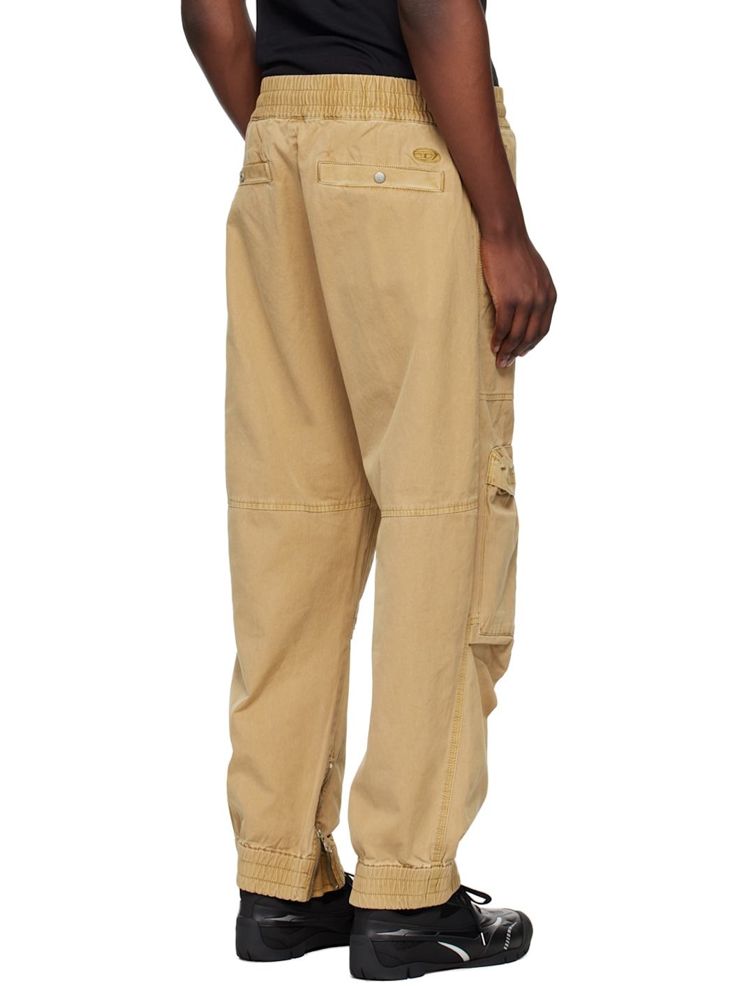 Tan P-Beeck Cargo Pants - 3
