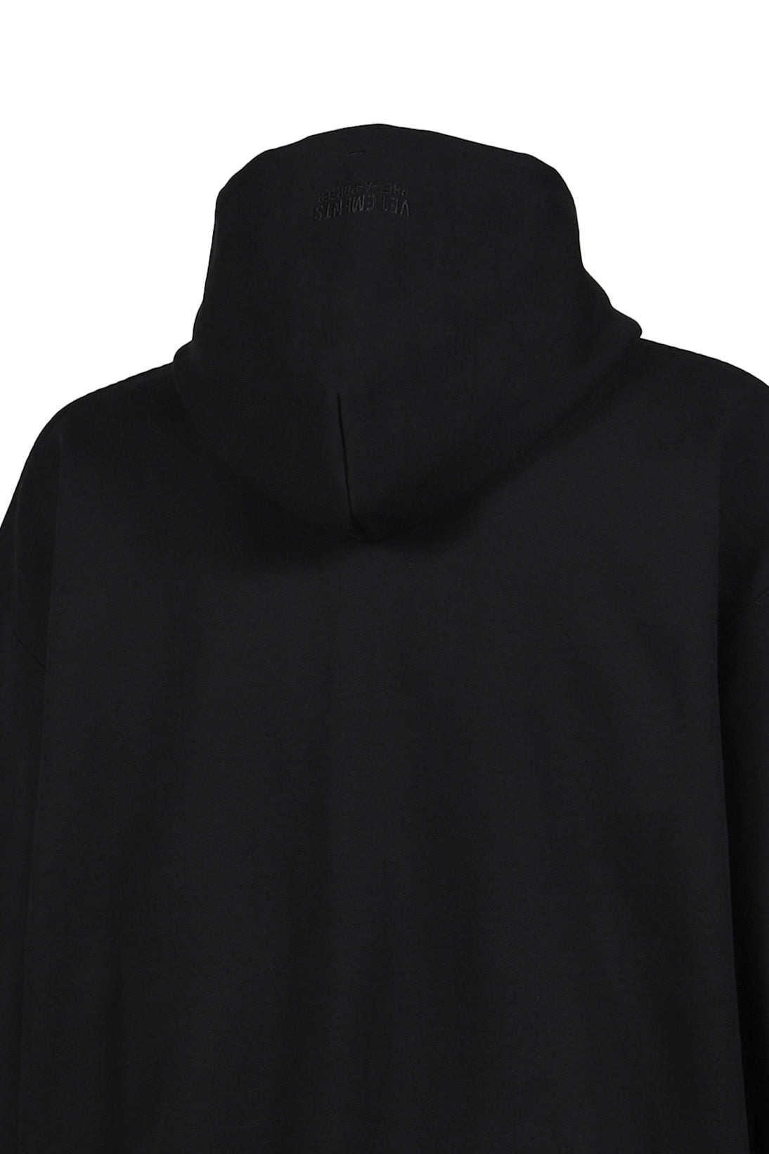 LOGO OVERSIZED ZIP-UP HOODIE / BLK - 10