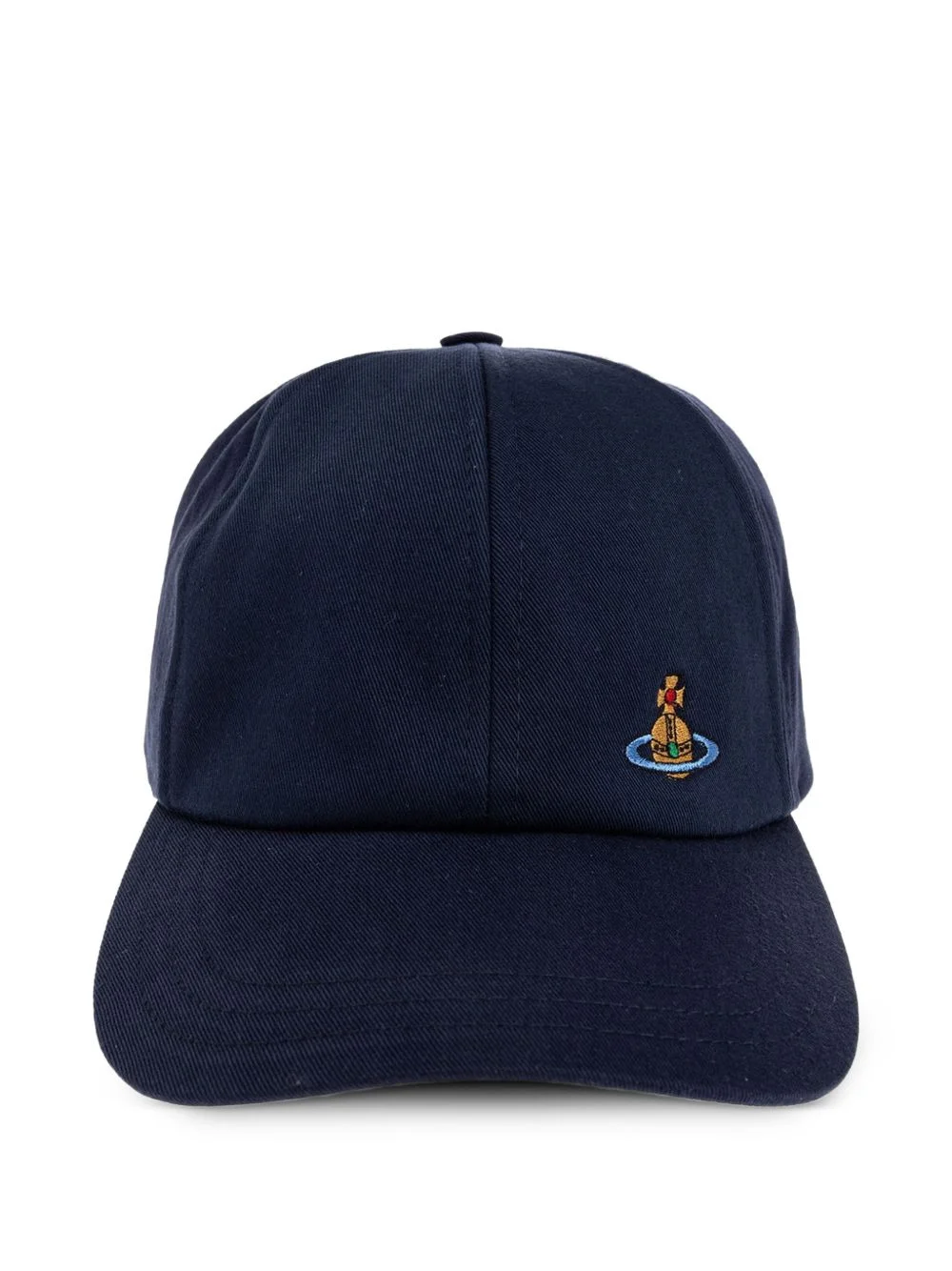 Orb-embroidered baseball cap - 1