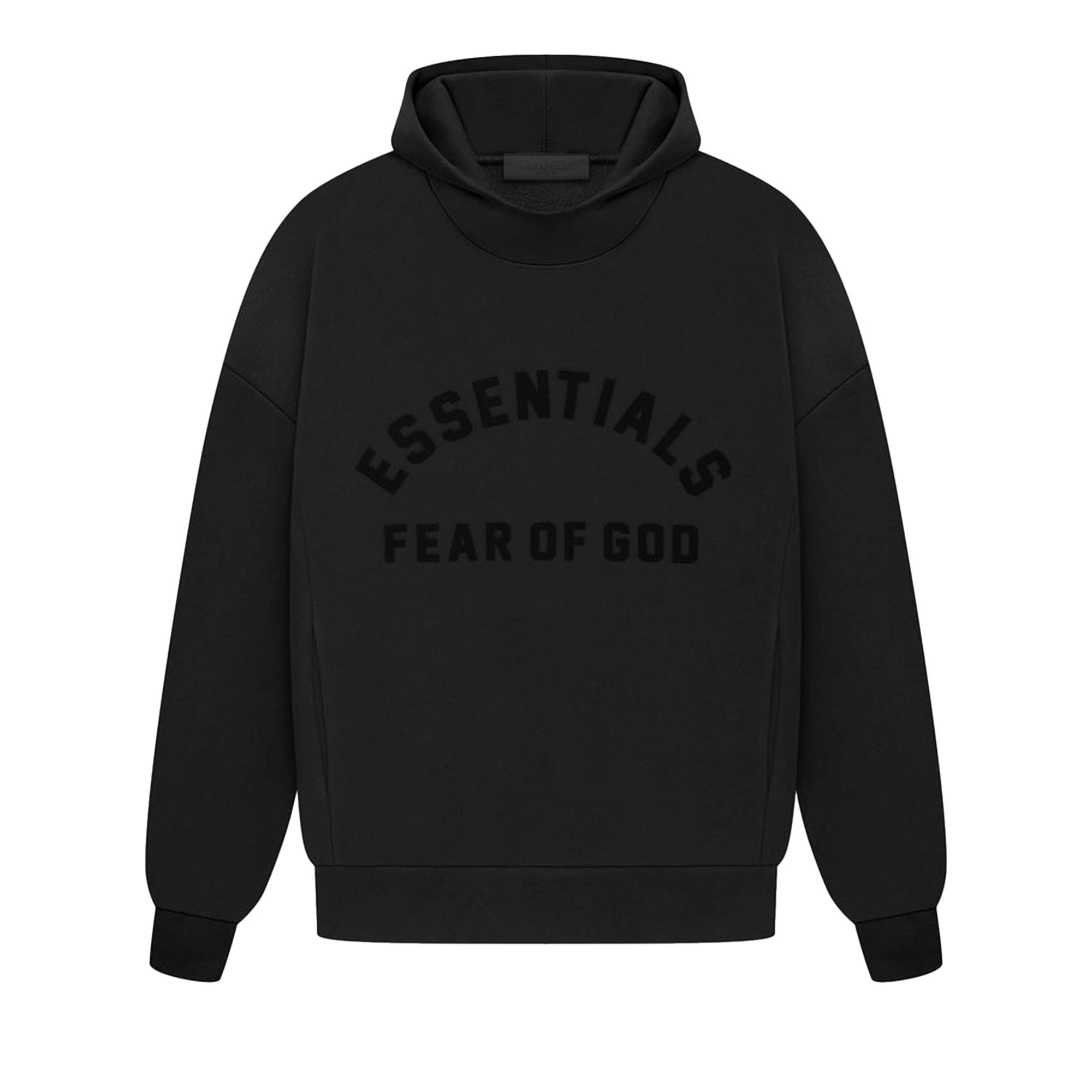 Fear of God Essentials Hoodie 'Black' - 1