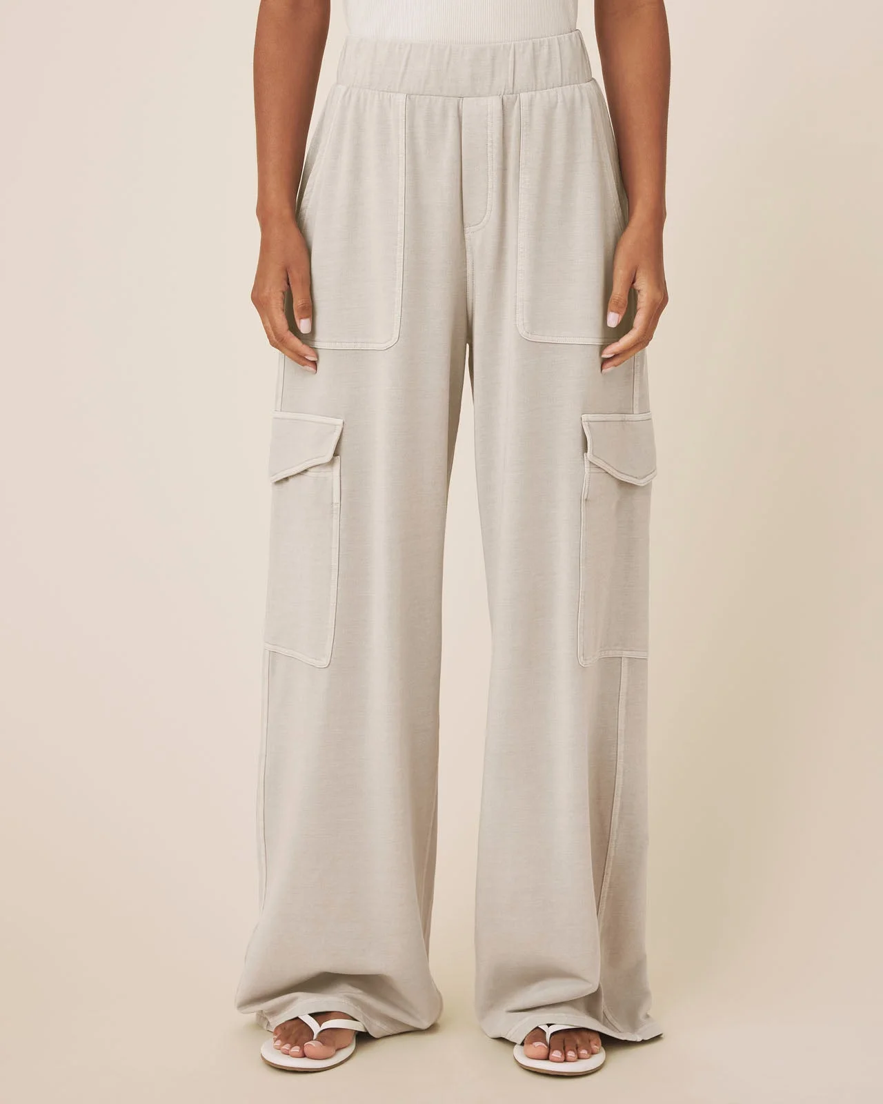 Alessia Cargo Sweatpant - 1