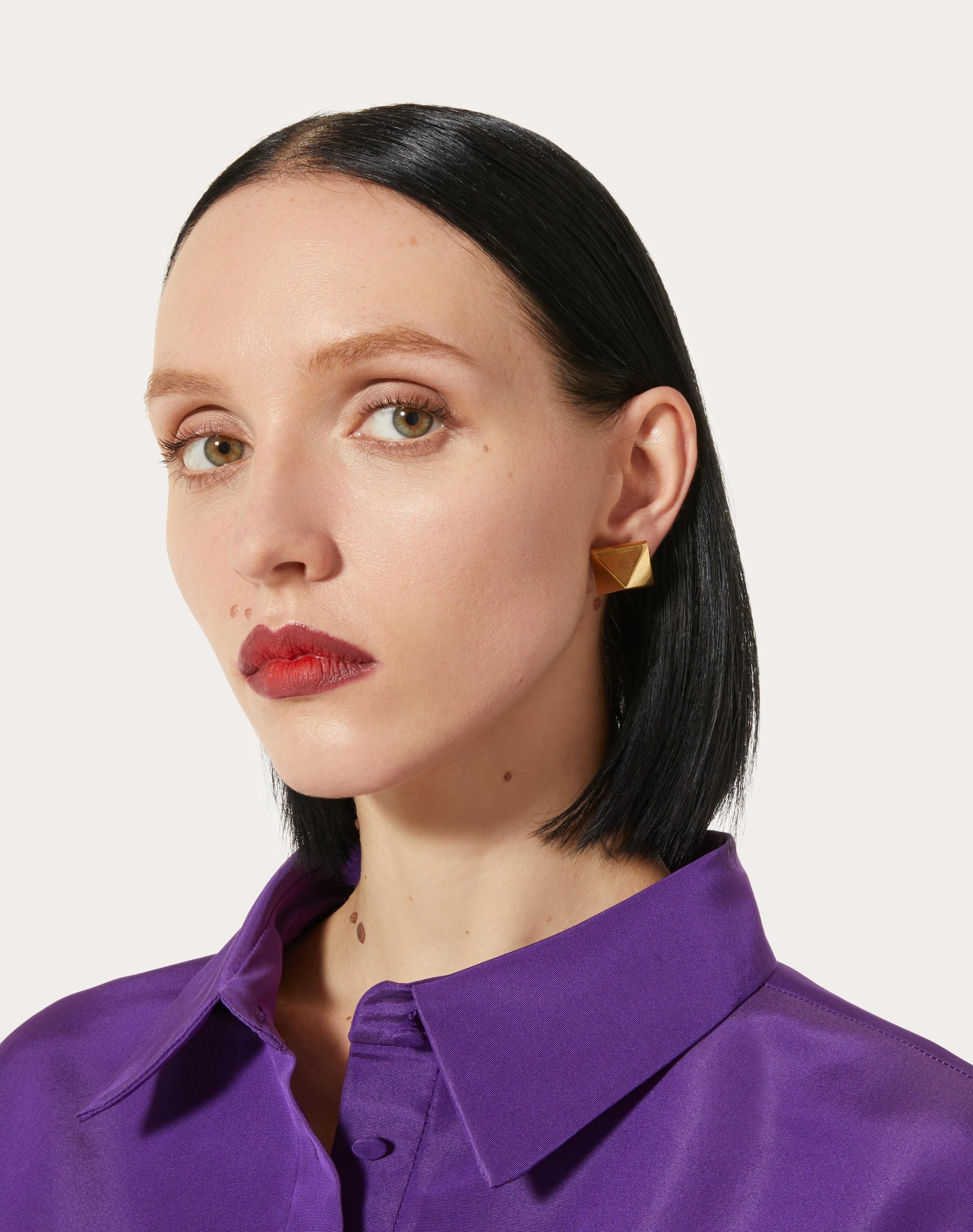 METAL ROCKSTUD EARRINGS - 5