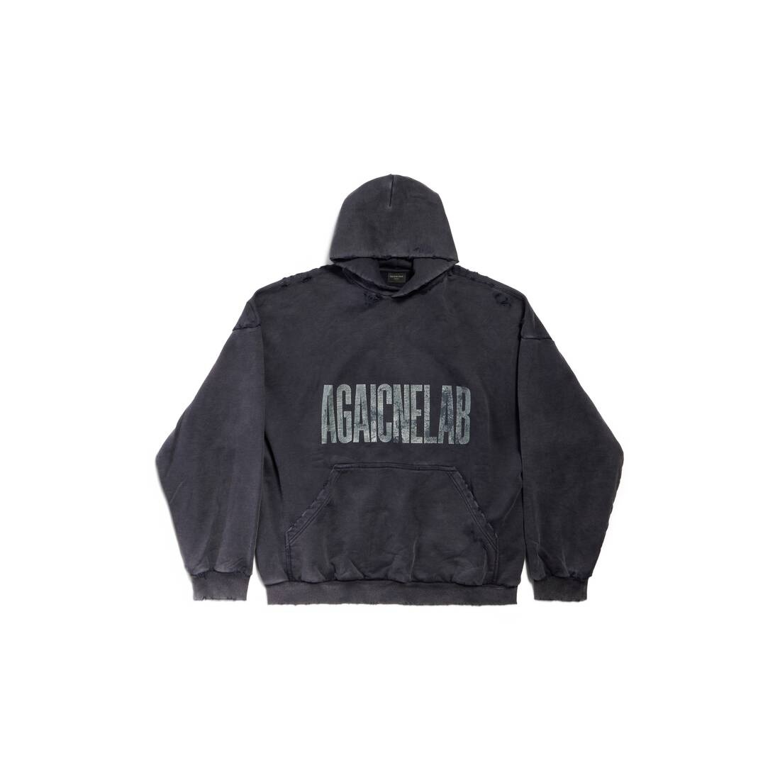 Men's Agaicnelab Hoodie Large Fit in Black - 1