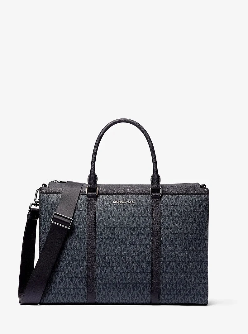 Cooper Signature Logo Briefcase - 1
