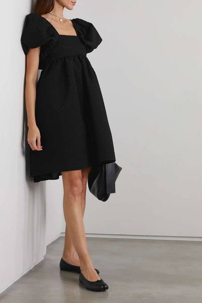 CECILIE BAHNSEN Tilde cotton-blend cloqué mini dress outlook