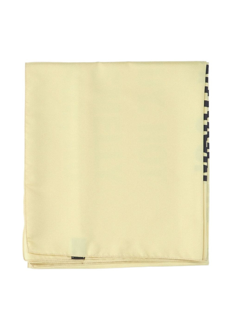 Martine Rose logo scarf outlook