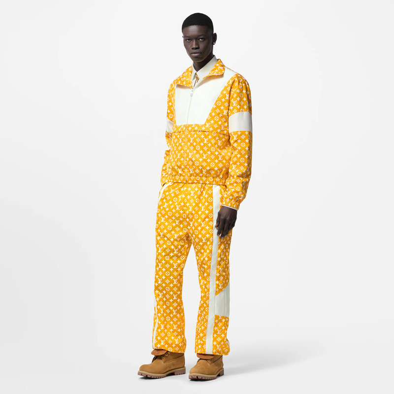 Louis Vuitton Monogram Printed Technical Track Top outlook