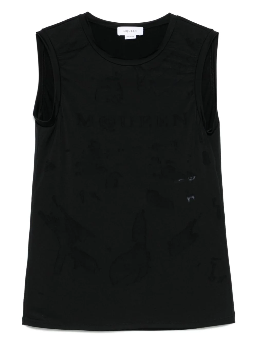 logo-jacquard top - 1