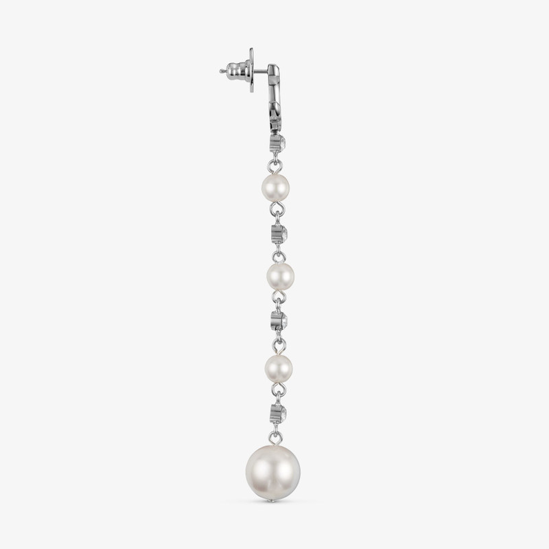 JIMMY CHOO Pearl Drop Earring
Silver-Finish Metal Pearl Drop Earrings with Crystals outlook