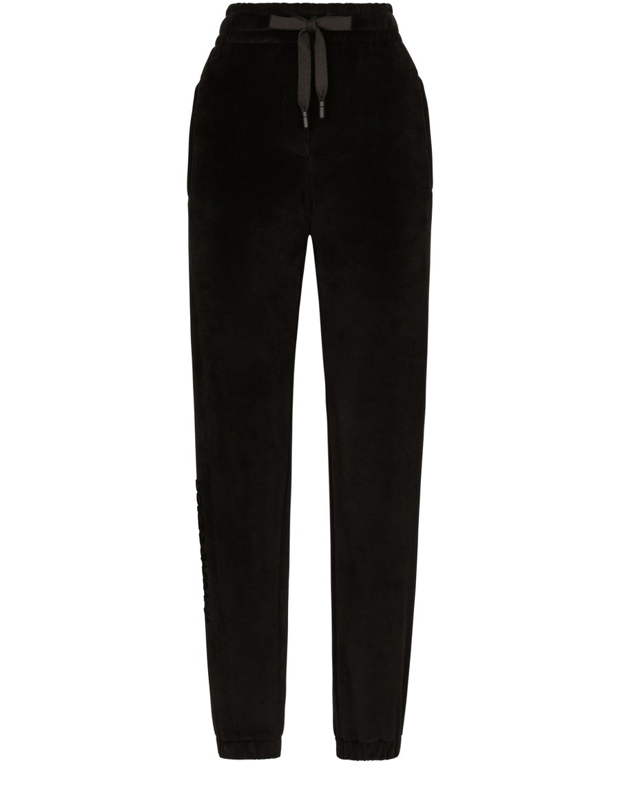 Jogging pants with embroidery - 1