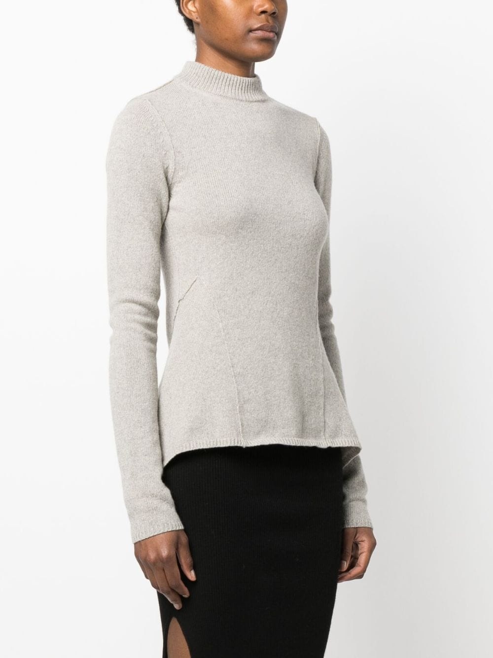 crew-neck long-sleeve jumper - 3