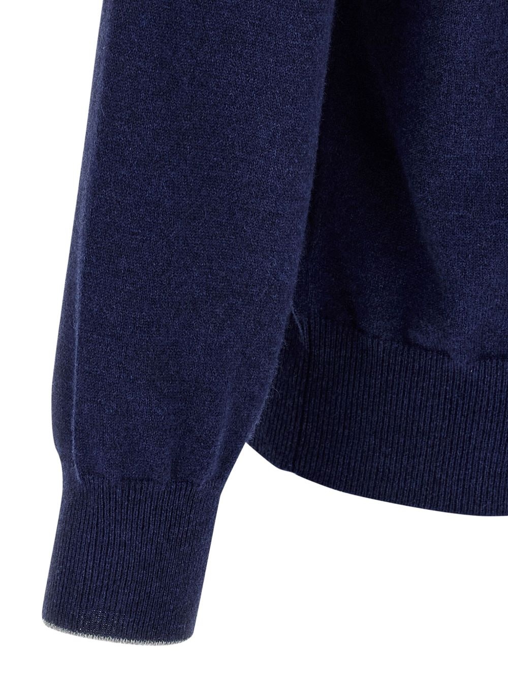 turtleneck half-zip sweater - 4