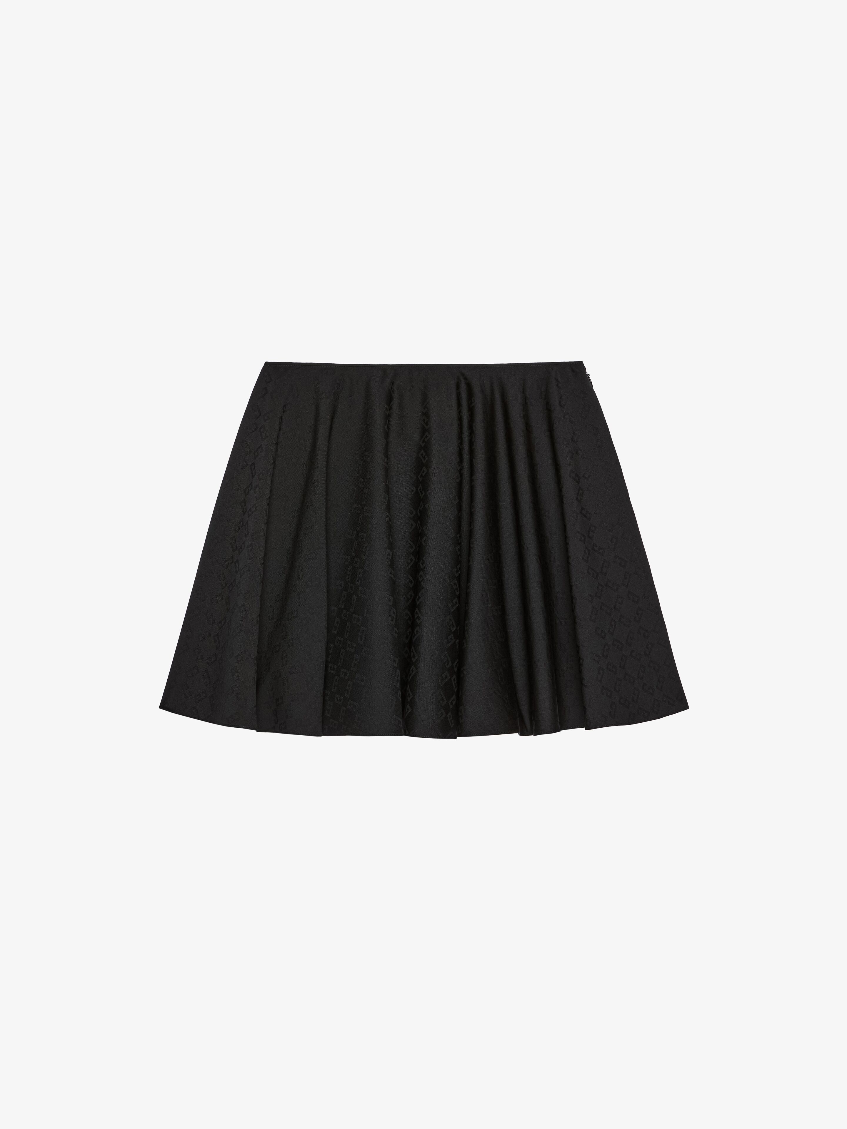 SKIRT IN JACQUARD MONOGRAM 72 - 4