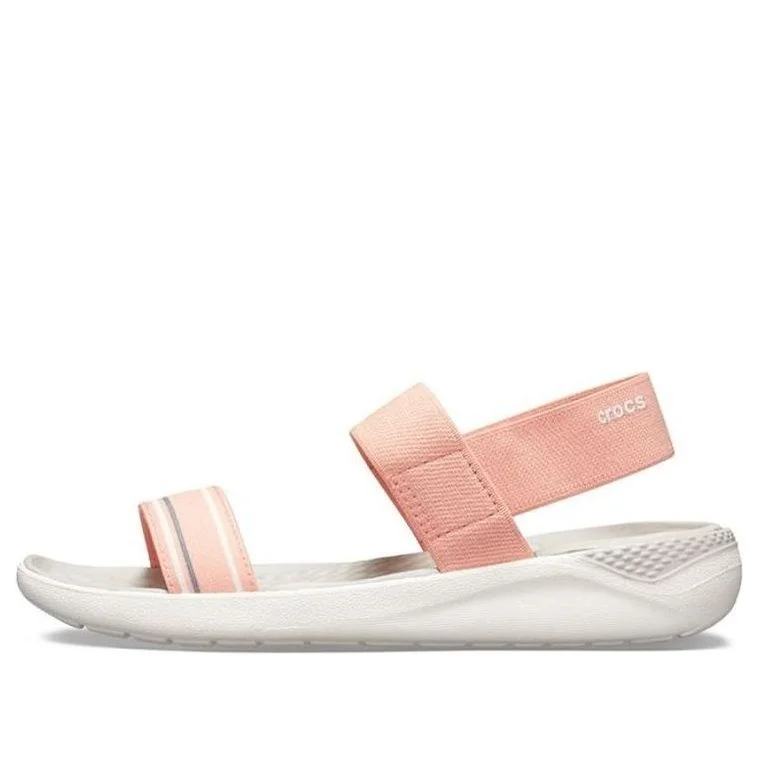 (WMNS) Crocs LiteRide Pink Sandals 205106-6KP - 1