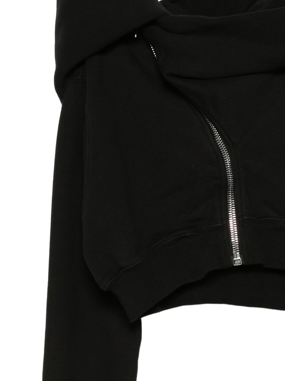 Mountain crop zip-front hoodie - 3