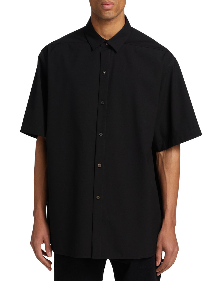 Men's Eternal Button Front Shirt - Black 4