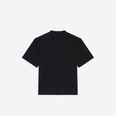 BALENCIAGA Free Wide Fit T-shirt in Black outlook