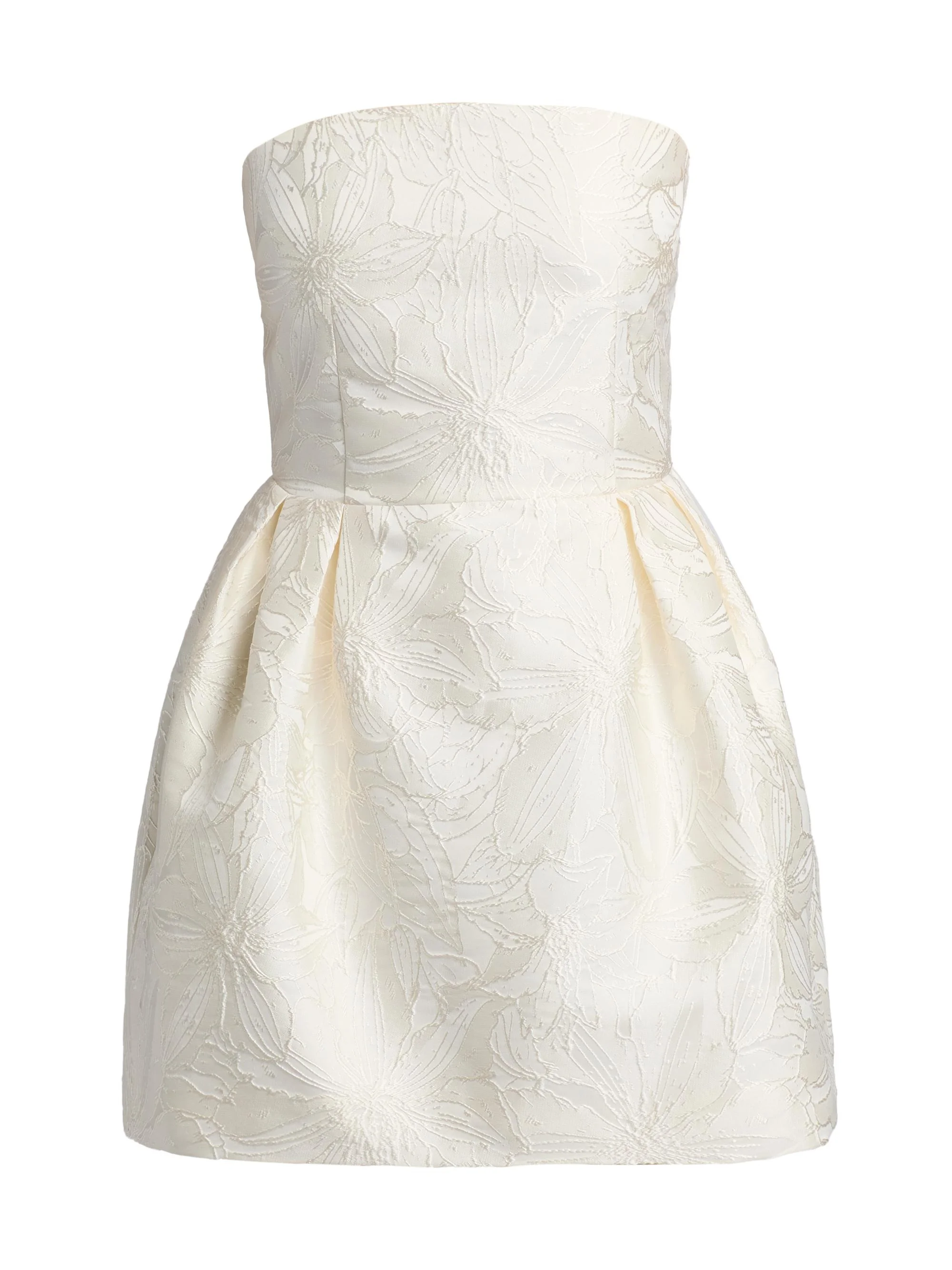Women's Ever Floral Jacquard Minidress - Ivory Jacquard - 1