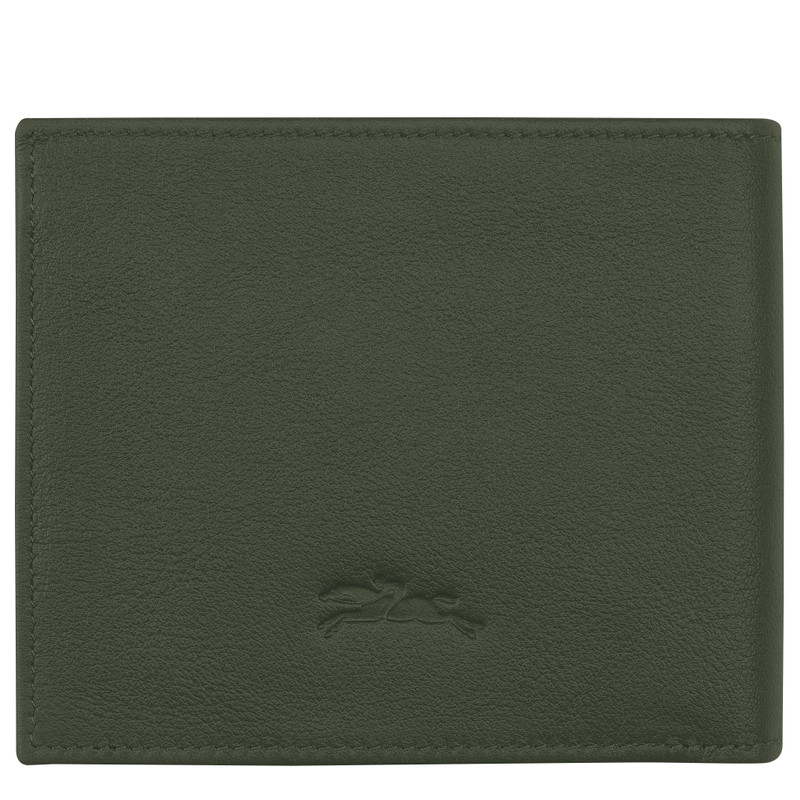 Longchamp Longchamp sur Seine Wallet Khaki - Leather outlook